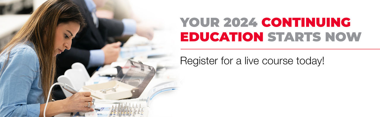 Your 2024 Continuing Education Starts Now - Desktop Banner